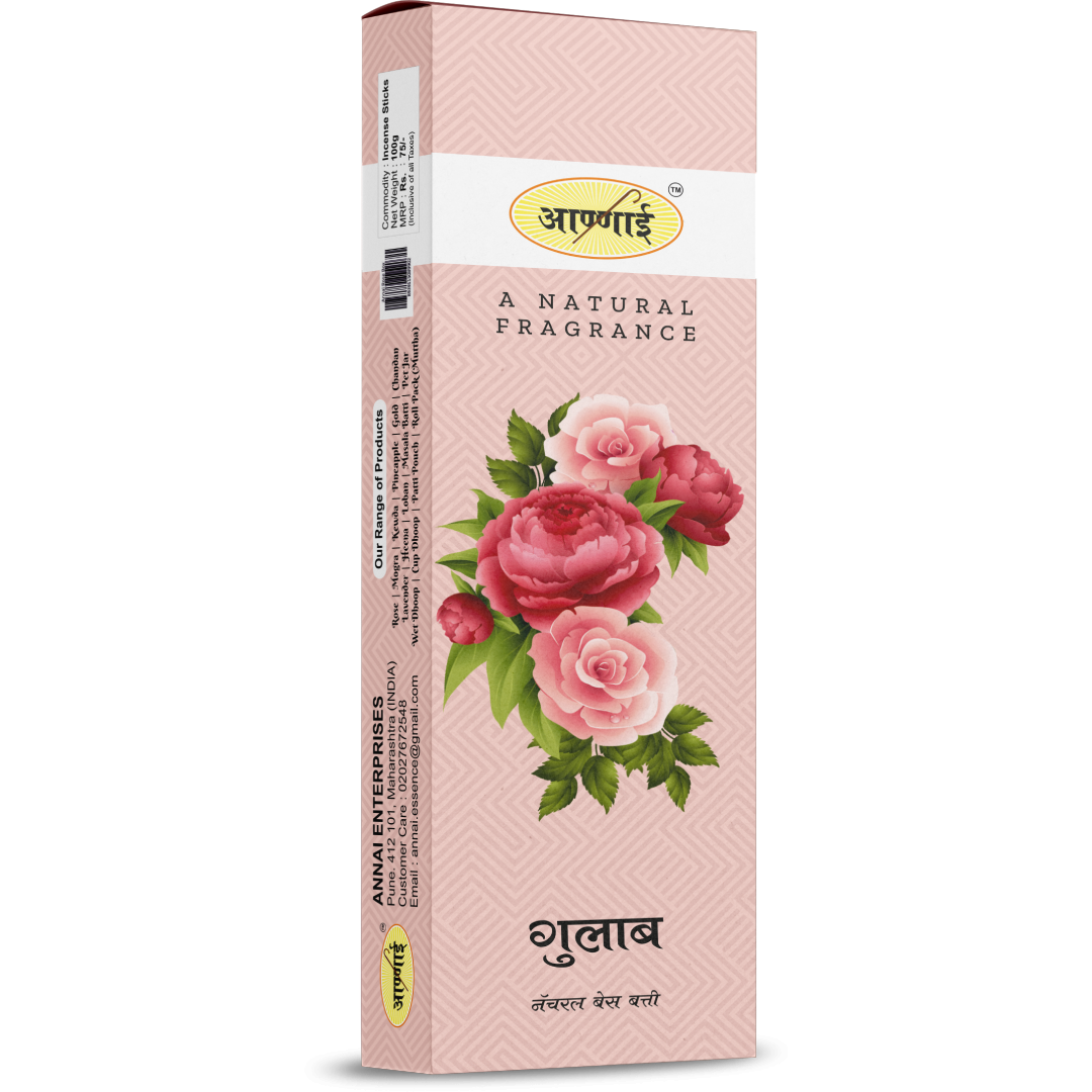 Natural Gulab Agarbatti